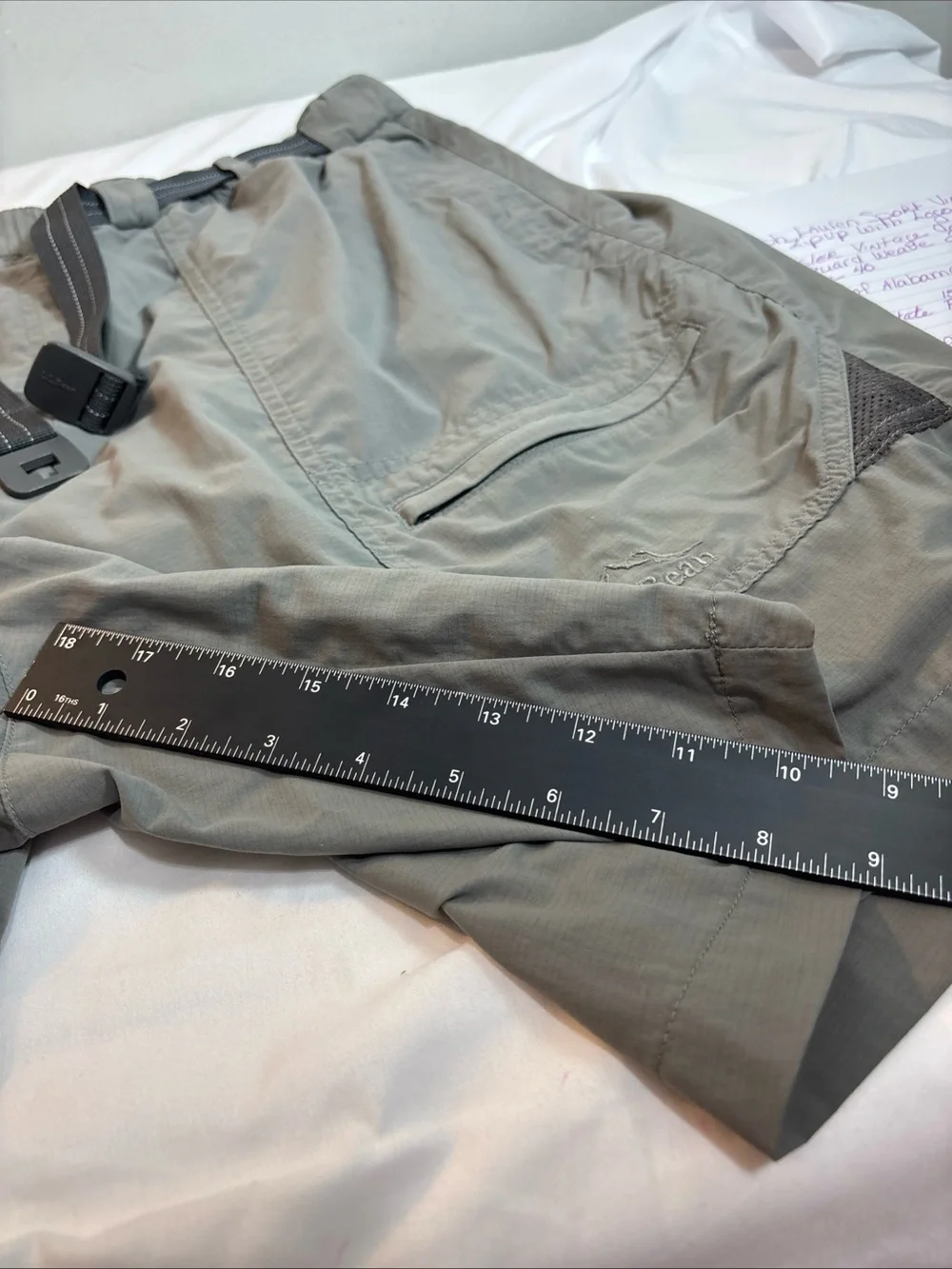 L.L. Bean lightweight gray